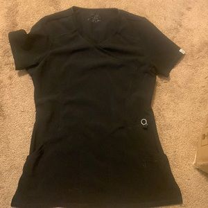 Infinity by Cherokee Black Scrub Top